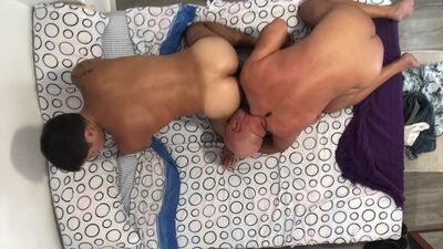NPromasseur and Neron engage in some heavy petting and ass play