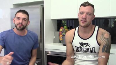 AussiesDoIt - Danny and Randy - The Interview - free gay porn